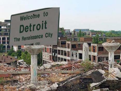 Обреченный Детройт: из «Города моторов» в город-призрак Город детройт что с ним случилось